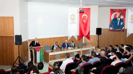 SÜ'de “Filistin’de Soykırım ve Tarım” konulu panel yapıldı